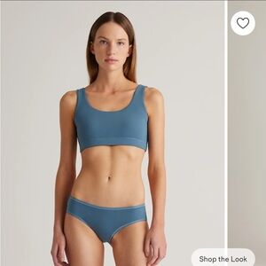 Quince Organic Cotton Tank Bralettes